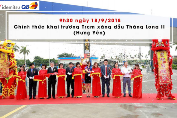 Công ty TNHH Xăng dầu Idemitsu Q8 khai trương trạm xăng dầu thứ 3 tại Việt Nam